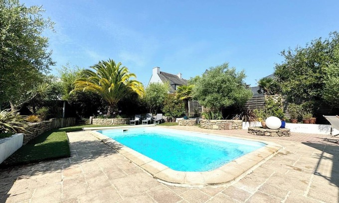 Larmor-Plage Apartamento | Maison & Piscine Face à la mer