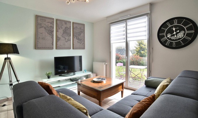 Plouer-sur-Rance Casa | Maison Rive Douce - Charmante maison avec jardin