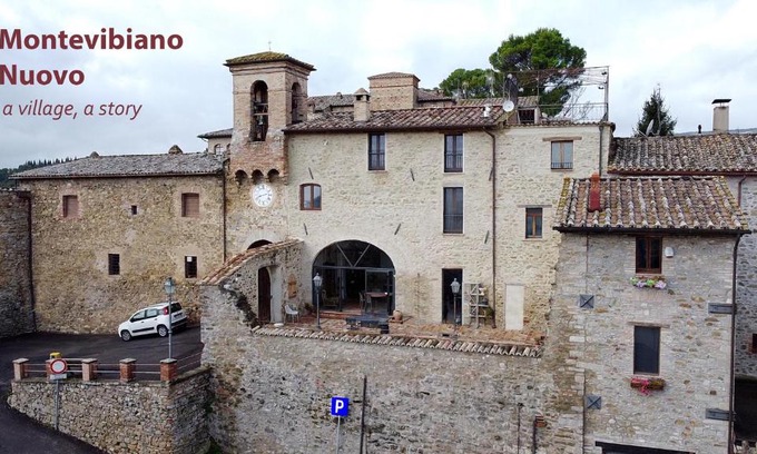 Marsciano Apartamento | Maison Rosina con ampia vista in borgo del 1400