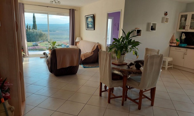 La Palme Casa | Maison Sans vie a vie vue sur les Corbières 5 km de la mer 75 de L'espagne