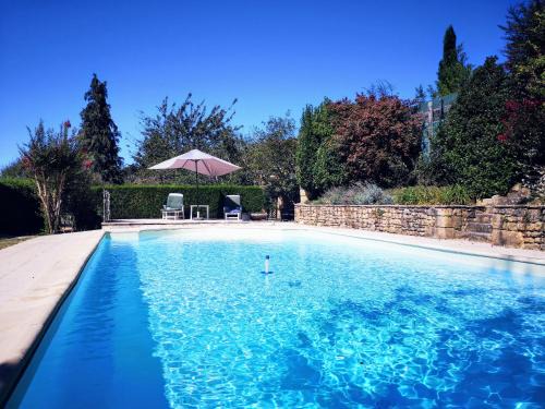 Saint-Andre-dAllas Casa | Maison typique avec piscine privée - 6km Sarlat