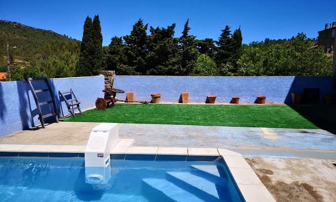 Albas Casa | Maison Vallée du paradis private pool, mountain bike route