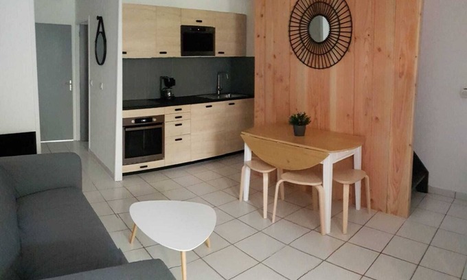 Carcans Plage Casa | Maisonnette Avec Jardinet au Pied de la Dune à Deux pas de L'océan