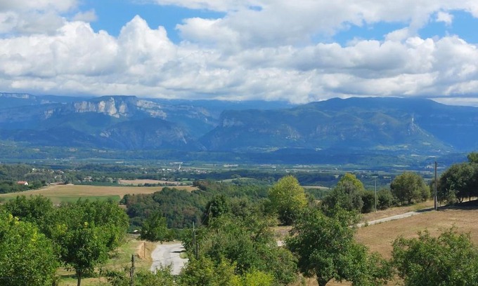 Montmiral Casa | Maisonnette campagnarde avec vue sur Vercors