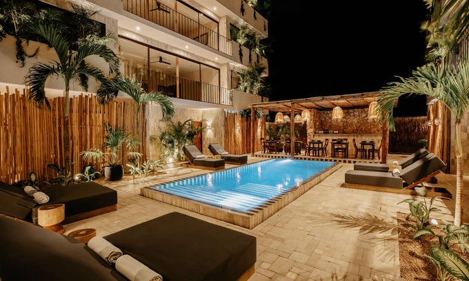 Centro de la ciudad de Tulum Apartamento | Escape a lo Extraordinario: ¡Tu Refugio Ideal! A 10 min. de la playa y el centro