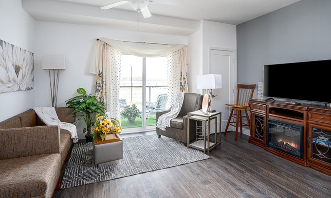 East Moline Apartamento | Majestic Mississippi River View