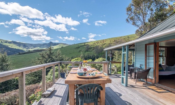 Robinsons Bay Cabaña | Manaia Cottage - Akaroa Casa de vacaciones