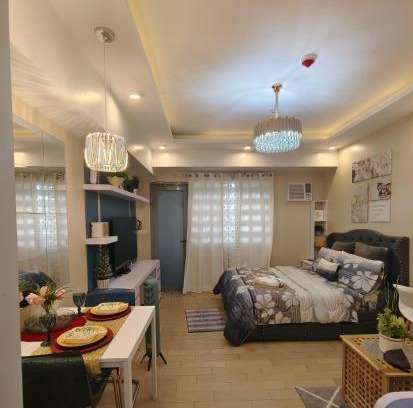 Socorro Apartamento | Manhattan Plaza tower 2 with Balcony, mini karaoke, Pool, Can Cook