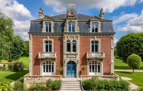 Hotot-en-Auge Casa | Manoir de Valmont - Court de tennis