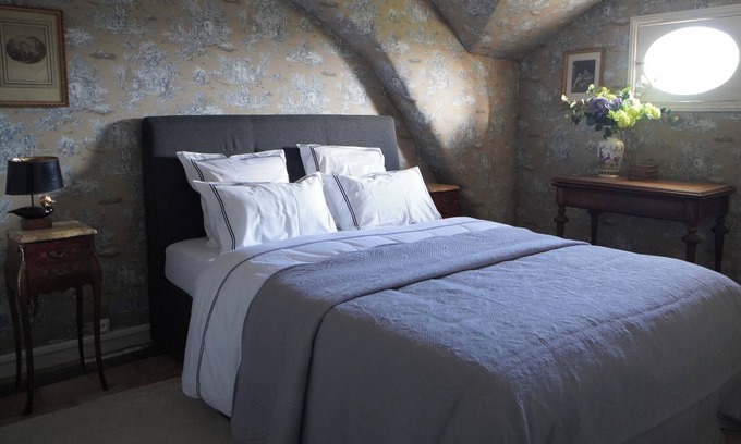 Bourre Cama Y Desayuno | Manoir de la Salle du Roc, near Chenonceau, Louise room