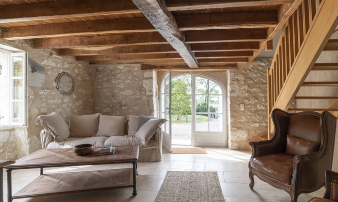 Saint-Capraise-d'Eymet Villa | Manoir Du Jasmin - Siete Habitaciones Villa, Capacidad 14