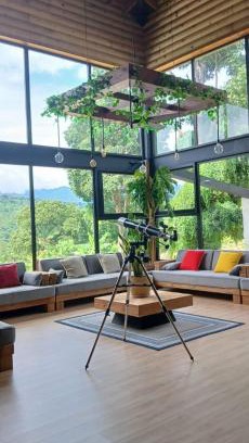Santa Fe Villa | Mansion en Granja Orgánica Piscina Climatizada