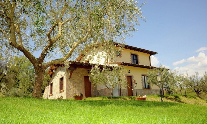 Ramazzano Villa | Mansión en Perugia con piscina y colinas