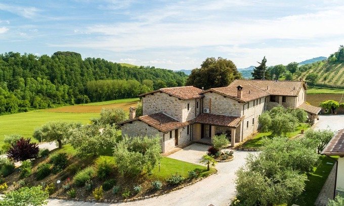Ramazzano Villa | Mansión en Perugia con piscina y sauna