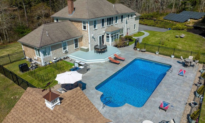 Plymouth Casa | Mansion with Heated Pool Near Ocean