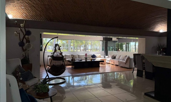 Riberas del Pilar Casa | Mansion with Lake View, Garden and Pool