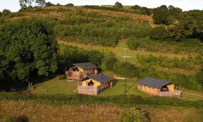 Tiverton Cabina | Maple, Birch and Oak Safari Tent, three family friendly tent in Devon