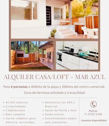 Mar Azul Casa | Mar azul Loft