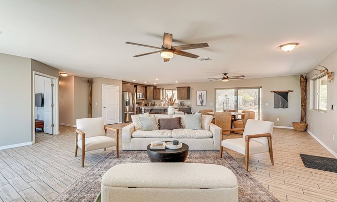 Marana Casa | Marana Desert Getaway w/ Tortolita Mountain Views