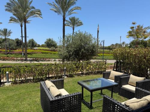 Shurtah al-Dakhlah Chalet De Esquí | Marassi North Coast Ground floor 3 bedrooms Direct on The Address Golf course - Access to Crystal Lagoon -Steps to El Alamein hotel & Marina