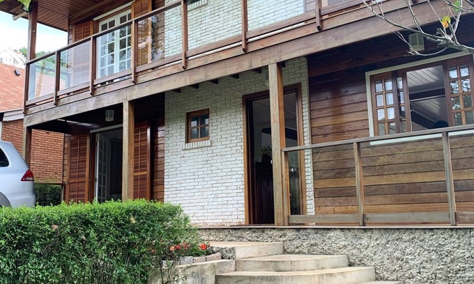 Campos do Jordao Cabaña | Maravilhosa Casa de Campo em Condomínio Fechado