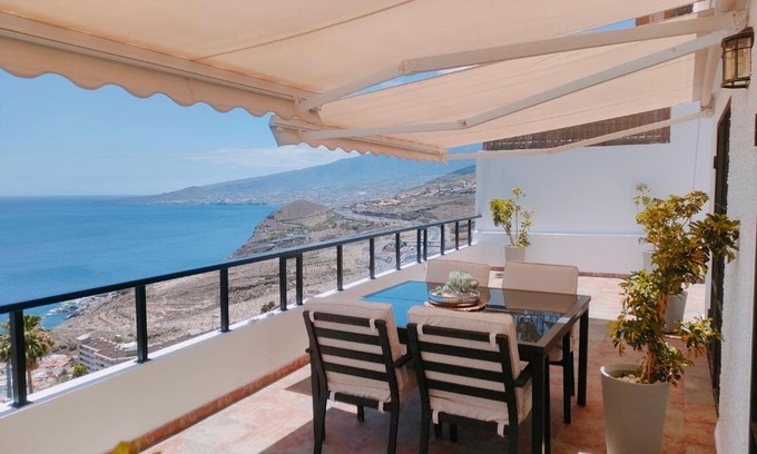 Tabaiba Apartamento | Maravillosas vistas al Atlántico