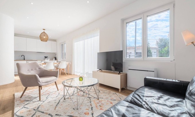 Marcq-en-Baroeul Apartamento | Marcq en Baroeul appartement deux chambres