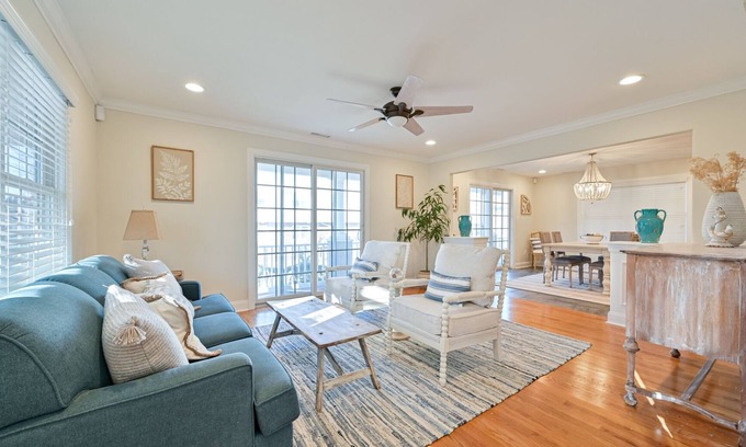 Margate City Casa | Margate Beach House Close to Beach/Bay