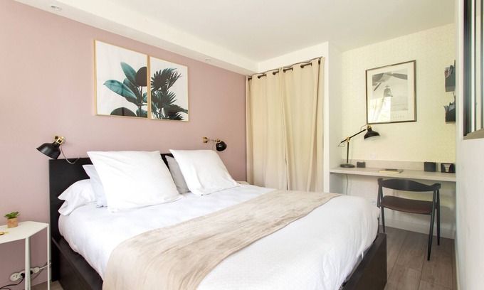 Blagnac Apartamento | Marylin - Studio chic et calme proche Airbus aérop