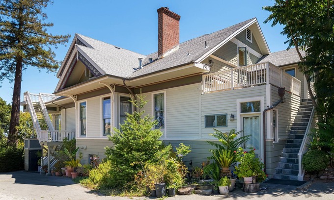 San Rafael Apartamento | Marin Edwardian Mansion w / San Francisco Bay Views