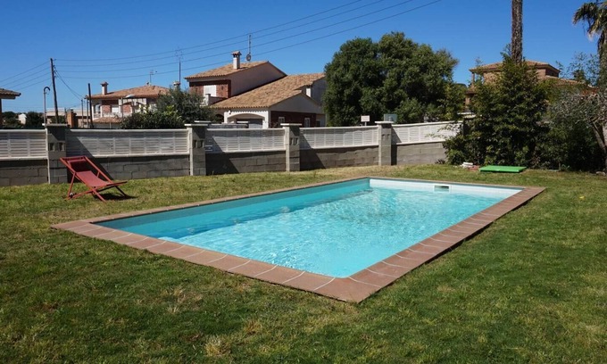 Cunit Casa | Maritxu Enea: amplio jardín y piscina privada
