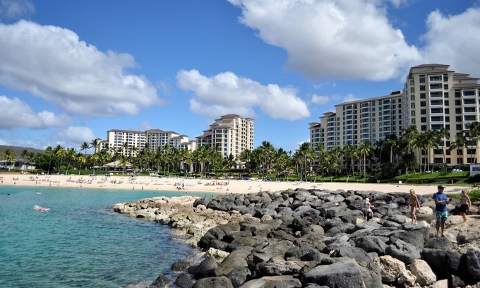 Ko Olina Complejo | Villa Marriott Ko Olina Beach Club con vista al mar 2 BDRM