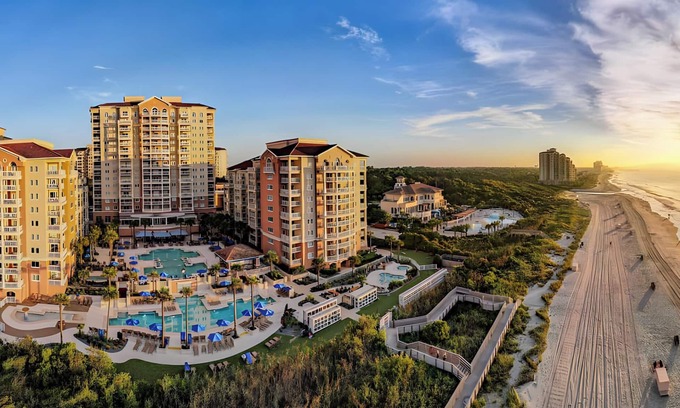Myrtle Beach Complejo | Marriott's Oceanwatch Villa - ¡Solo frente al mar!