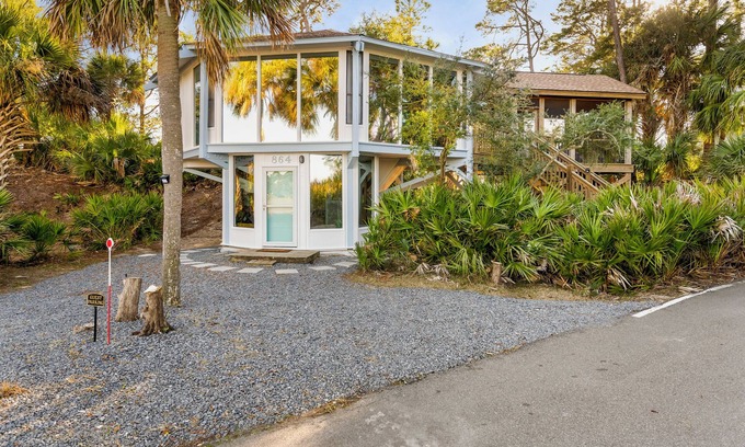Saint Helena Island Cabaña | Marsh View Treehouse Retreat on Fripp Island