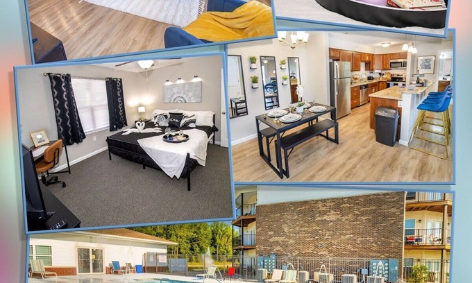 Newburgh Apartamento | Mary - C · Central, Floor Level 2bd/2ba Apt w/Pool & WiFi