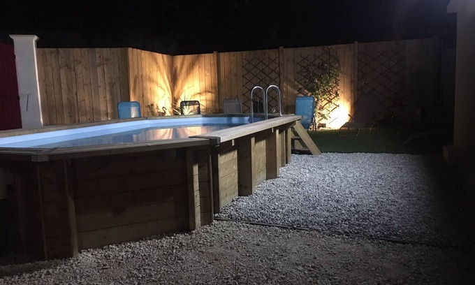 Theziers Cabaña | Mas 200m2 con piscina.