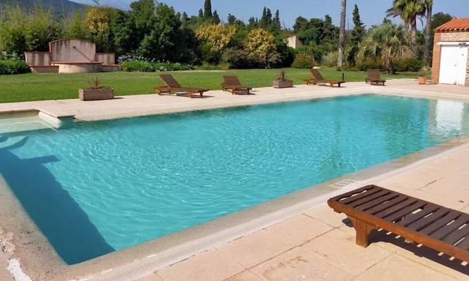 Saint-Michel-de-Llotes Casa | MAS CLASSE 4 STARS WITH SWIMMING POOL ON 8000M ² OF GARDEN 30 MINS FROM THE BEACHES