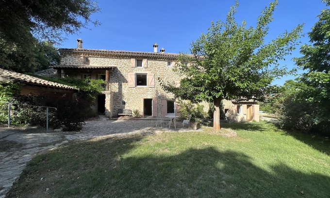 Grillon Otro | Mas de Garance, renovated with swimming pool (sleeps 14)