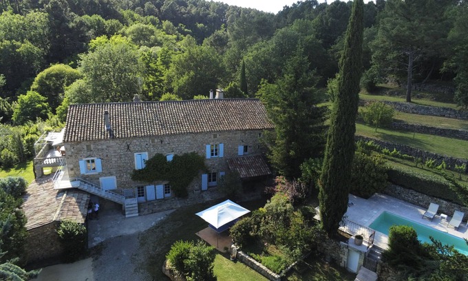 Rosieres Otro | Mas en pierre - swimming pool -Sud Ardèche - 1.4ha