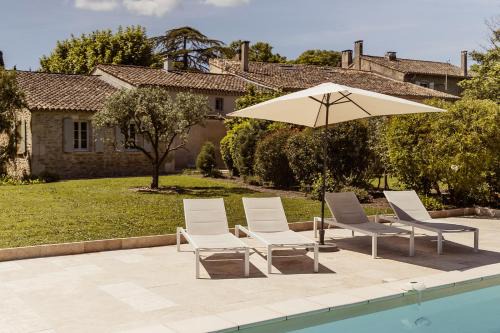Mas-Blanc-des-Alpilles Casa | Mas Millésime - Gîtes Carignan - 4 pers - piscine privative - St Remy de Provence