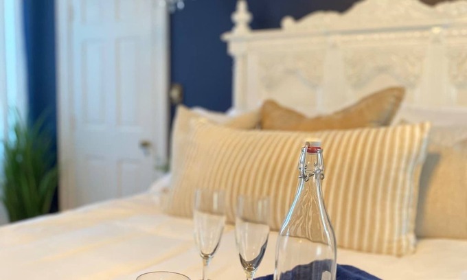 Mount Airy Casa | Master suite at The Vintage Oak Estate and venue
