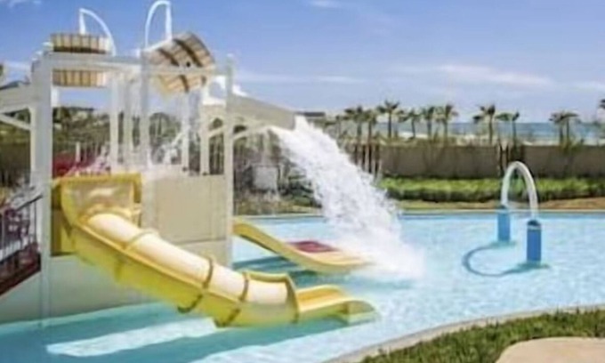 Centro Apartamento | Mayan Palace room with full bath in amazing Puerto Peñasco with AC, WiFi