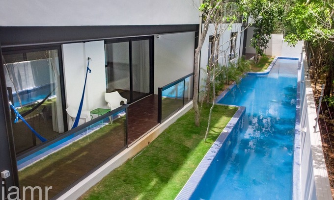 Ek Balam Village Apartamento | Vista de las ruinas mayas, Lux, exclusivo, zen, nuevo y acogedor apartamento completo