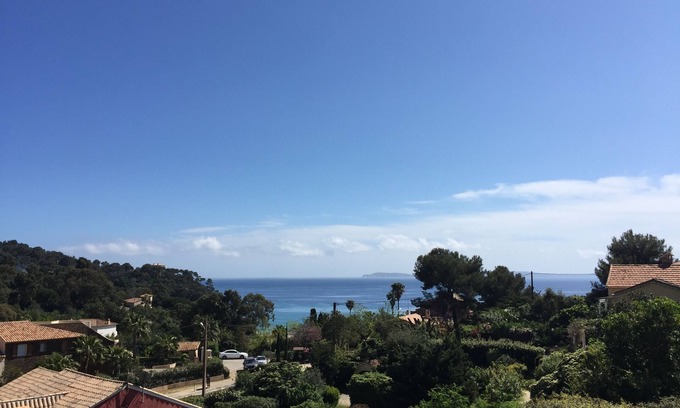 Rayol-Canadel-sur-Mer Casa | MAZET con excelente vista al mar y terraza - 500 m playa