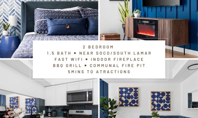South Lamar Apartamento | MCM Condo | Near Downtown + SoCo | Pets Ok
