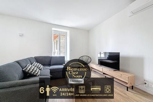 Coudes Apartamento | Mcosy 6, T3 premium, 6 pers, clim, terrasse, proche A75