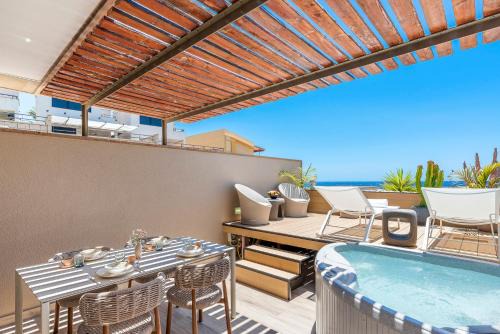El Medano Apartamento | MEDANO4YOU Ocean View Terrace Casa Medano