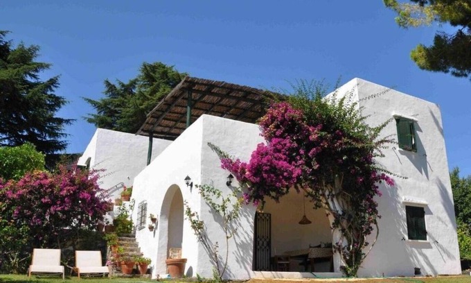 San Felice Circeo Casa | Villa mediterránea enorme jardín San Felice Circeo junto al mar no muy lejos de Roma