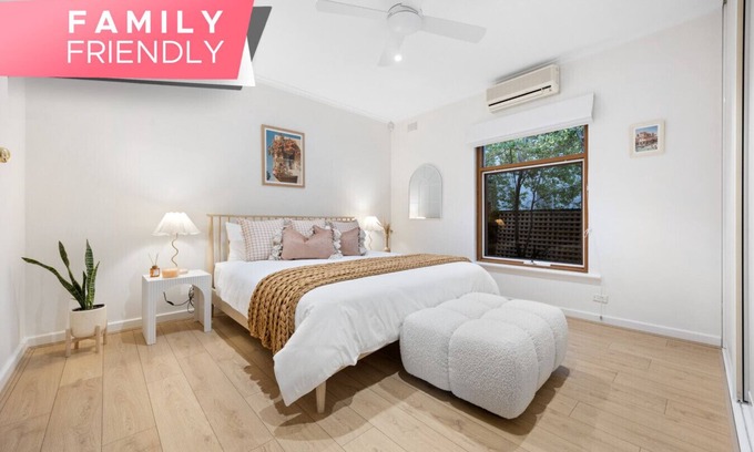 Unley Apartamento | Mediterranean Muse - 3BR, Wi-Fi, Parking