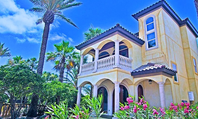 St. Tropez Casa | ¡Pregunta por las ofertas de primavera! El | 4BR / 4BA | Vista al mar | Playa privada | Lagoon Pool & Spa